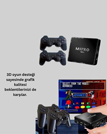 Android TV Box 10K Ultra HD Medya Oynatıcı ve Oyun Cihazı