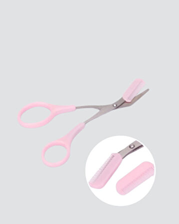 Kaş, Kirpik ve Tırnak Çevresi Temizliği İçin Çok Fonksiyonlu Makas