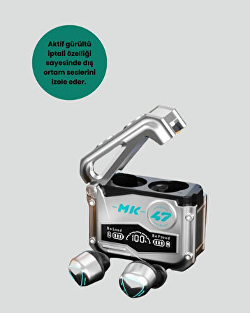 Düşük Gecikmeli Kablosuz Kulaklık – Oyun ve Müzik Modu Destekli