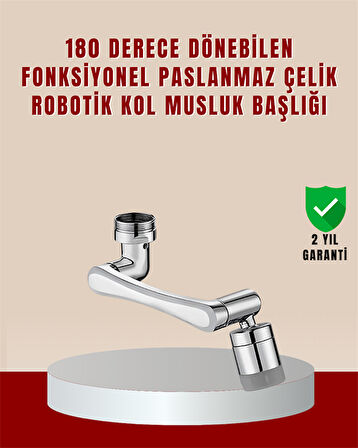 Yüksek Basınçlı Musluk Havalandırıcı – Köpük & Sprey Modlu, Su Tasarruflu Başlık