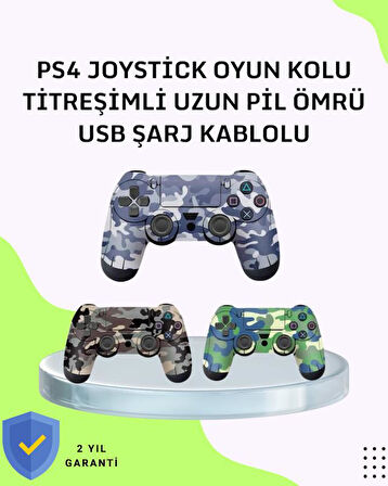 Uzun Pil Ömürlü Oyun Kolu – USB ile Hızlı Şarj Desteği