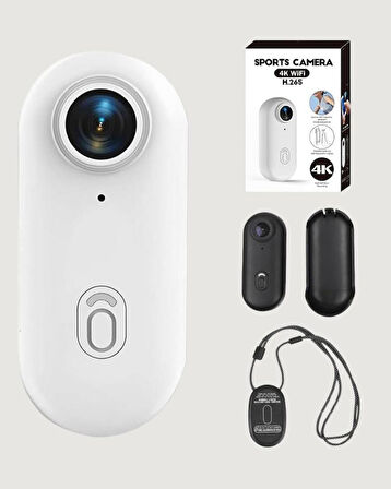 360° Klipsli Manyetik Spor Kamera Yüksek Çözünürlük