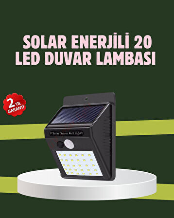 Kablo Gerektirmeyen Solar LED Bahçe ve Veranda Işığı