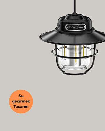 Uzun Ömürlü Bataryalı Outdoor LED Gece Lambası