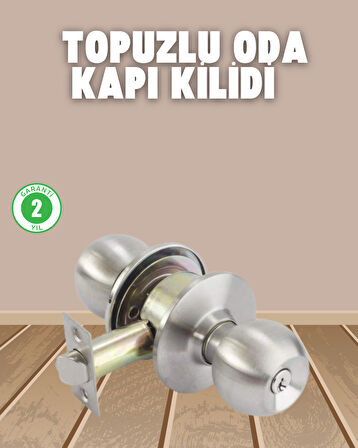 İç ve Dış Mekan Uyumlu Giriş Tipi Topuzlu Kilit