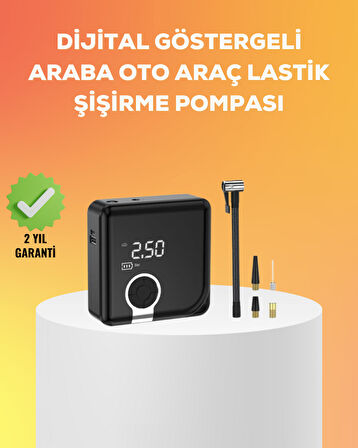 Çok Fonksiyonlu Akıllı Lastik Şişirme Cihazı