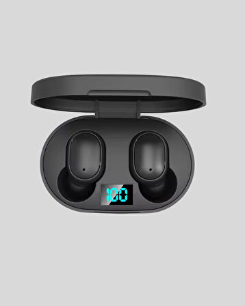 Bluetooth 5.0 Kulaklık – LED Ekranlı Şarj Kutusu