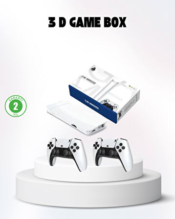 HDMI ve Kablosuz Kontrolcülü 20.000 Oyunlu Retro Oyun Konsolu