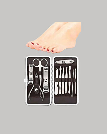 Taşınabilir Çok Fonksiyonlu Kişisel Bakım Seti El ve Ayak İçin