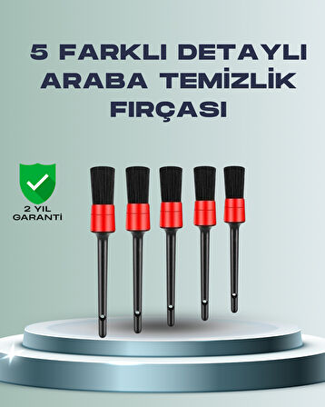 Yumuşak Kıllı Araç Bakım Fırça Takımı