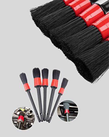 Araba Temizliği İçin 5 Parça Fırça Takımı
