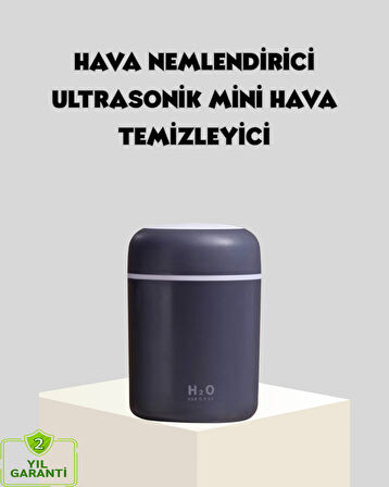 LED Işıklı USB Nemlendirici – Sürekli ve Aralıklı Püskürtme Modu