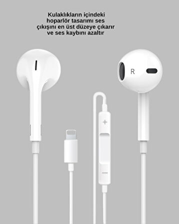 Ergonomik Tasarımlı Stereo Ses Performanslı Kablolu Kulaklık