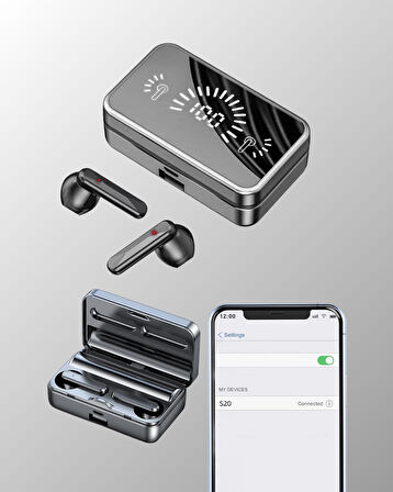 Bluetooth 5.1 Destekli  bluetooth kulaklık – ANC ve Stereo Sesli