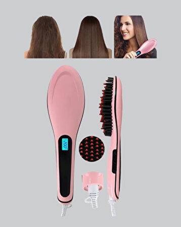 Profesyonel Saç Düzleştirici Tarak – 230°C Maksimum Isı, Hızlı Isınma ve Seramik Plaka