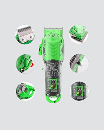 Islak ve Kuru Kullanıma Uygun Çok Amaçlı Tıraş Makinesi – 3 Başlıklı, Seyahat Tipi