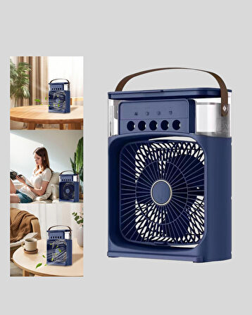 Turbo Fan Teknolojili Sessiz ve Güçlü Soğutma Masası Vantilatör