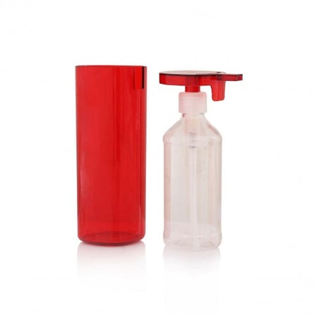 Kırmızı Akrilik Sıvı Sabunluk 250 ml