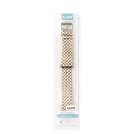 Watch 38mm Karo Motif Kordon - Mavi