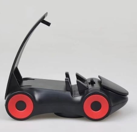 Mey İthalat® Araba Tasarımlı Araç İçi Telefon Tutucu 360 Dönebilen Ayarlı