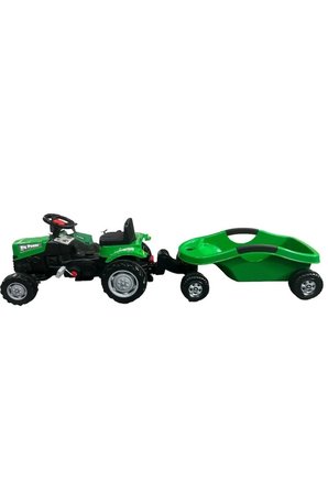 Mey İthalat®  Power Pedallı Big Trolley Traktör 07-320