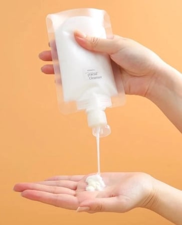 Mey İthalat® 3 Adet 100ml Krem Şampuan Kabı Tekrar Kullanılabilir Set