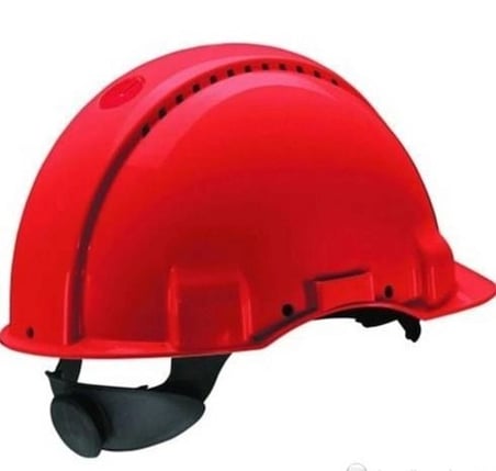 Mey İthalat® 3M Peltor G3000 Ayarlı Kırmızı Baret