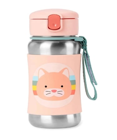 Mey İthalat®   Zoo Pipetli Paslanmaz Çelik Suluk 350 ml Kedi