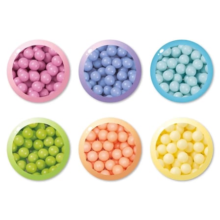 Mey İthalat® 31505 Epoch Pastel Boncuk Paketi, 800 parça +4 yaş