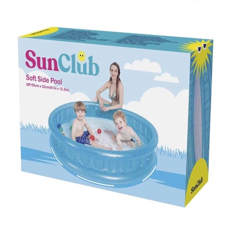 Mey İthalat®  Jilong Club Mavi Yuvarlak Havuz 51004