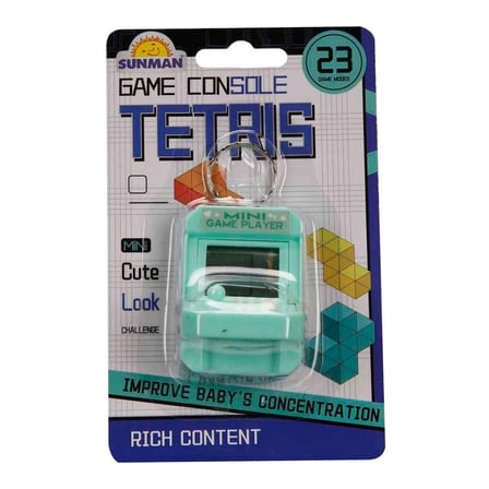 Mey İthalat®  Oyun Konsolu 23 Oyun Modlu Tetris Anahtarlık