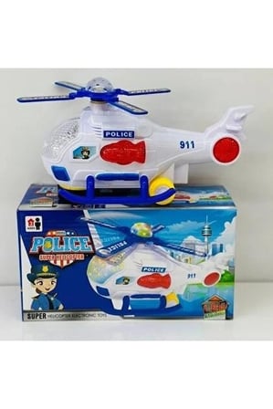Mey İthalat® 777-27 PİLLİ SESLİ IŞIKLI HELİKOPTER - DLN