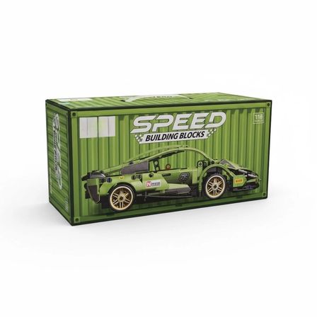 Mey İthalat® 9055-1  BRİCKS SPEED YEŞİL MİNİ -EKN