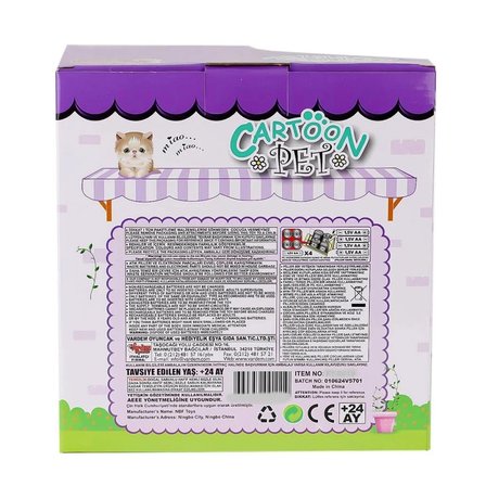 Mey İthalat® PFT-B025 Yürüyen Tasmalı Peluş Köpek