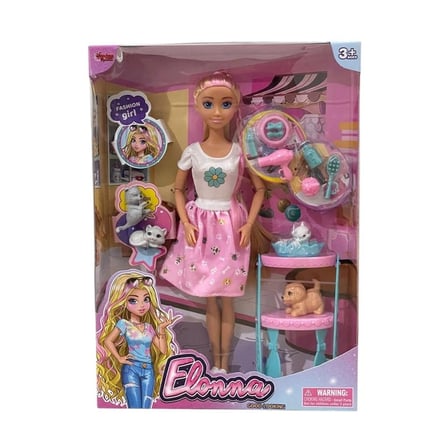 Mey İthalat® WG66962 -Kutulu  Pet Shop Bebek Set 11,5 inç