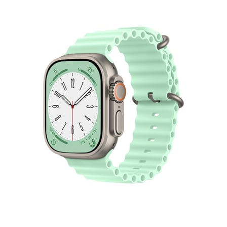 Mey İthalat®   Watch 42mm Ocean Kordon - Açık Yeşil