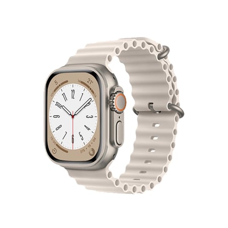 Mey İthalat®   Watch 42mm Ocean Kordon - Krem