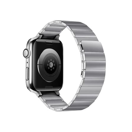 Mey İthalat®   Watch 38mm KR404 Huks Kordon - Gümüş