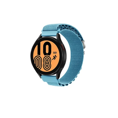 Mey İthalat®  Watch 22mm KR410 Kumaş Kordon - Mavi
