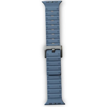 Mey İthalat®   Watch 42mm Magnus Mıknatıslı Silikon Kordon - Mavi