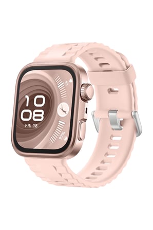 Mey İthalat®  Huawei Fit 4 Nova Silikon Kordon - Pembe