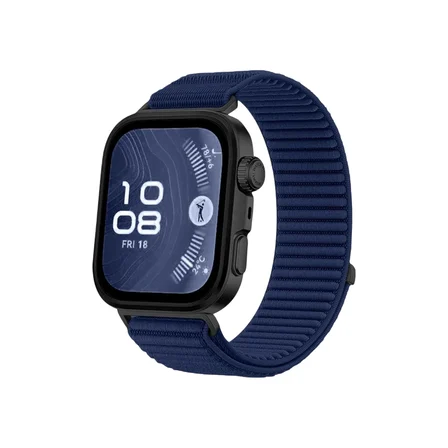 Mey İthalat®  Huawei Fit 4 Braid Kordon - Lacivert