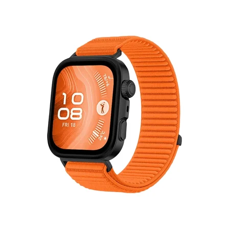 Mey İthalat®  Huawei Fit 4 Braid Kordon - Turuncu