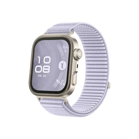 Mey İthalat®  Huawei Fit 4 Braid Kordon - Lila