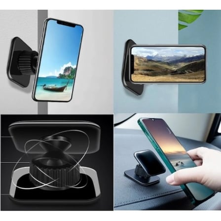 Mey İthalat® Jel Yapışkanlı Araba Telefon Tutucu