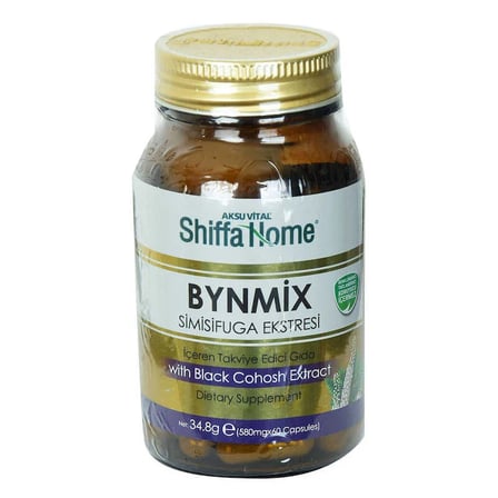 Shiffa Home Bynmix Simisifuga Ekstresi Diyet Takviyesi 580 Mg x 60