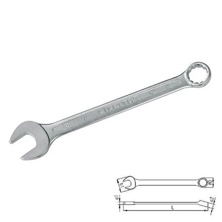 İzeltaş 0320 Kombine Anahtar 8 mm Kısa Boy