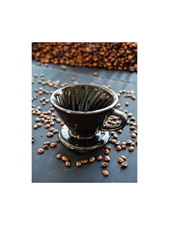 Muybieno Coffee Siyah Dripper V60