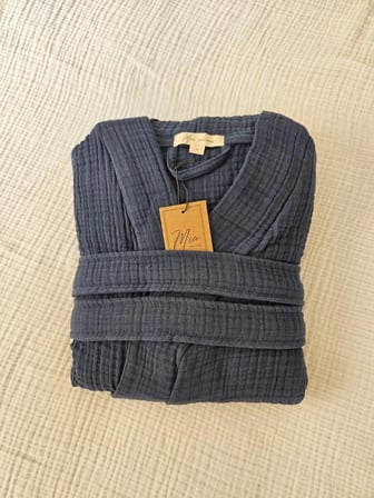 Mia Mina Home Baby 4 Kat Müslin Kimono Model Bornoz/Sabahlık