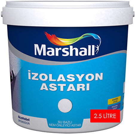 MARSHALL NEM ÖNLEYİCİ İZOLASYON ASTARI 2.5 LT